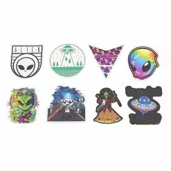 Vélo Original 25 Stickers Extraterrestre Pour Vélo 9 Vélo Original 25 Stickers Extraterrestre Pour Vélo -PORTE BAGAGE VÉLO Soldes Magasin 25 stickers extraterrestre pour velo 2