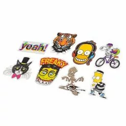 Vélo Original 25 Stickers Originaux Pour Vélo -PORTE BAGAGE VÉLO Soldes Magasin 25 stickers originaux pour velo 4