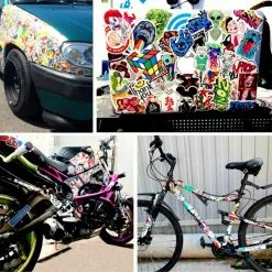 Vélo Original 50 Autocollants FLUO Pour La Sécurité De L'enfant à Vélo 8 Vélo Original 50 Autocollants FLUO Pour La Sécurité De L'enfant à Vélo -PORTE BAGAGE VÉLO Soldes Magasin 50 autocollants fluo pour la securite de l enfant a velo 2