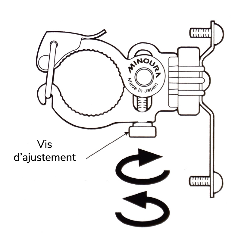 Accessoire Support Minoura BH-100 Pour Porte Bidon Vélo 8 Accessoire Support Minoura BH-100 Pour Porte Bidon Vélo – Image 6