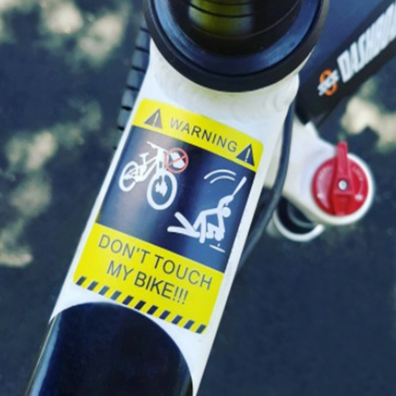 Vélo Original Autocollant De Cadre Vélo VTT 3D Résistant Aux Rayures 4 Vélo Original Autocollant De Cadre Vélo VTT 3D Résistant Aux Rayures – Image 2