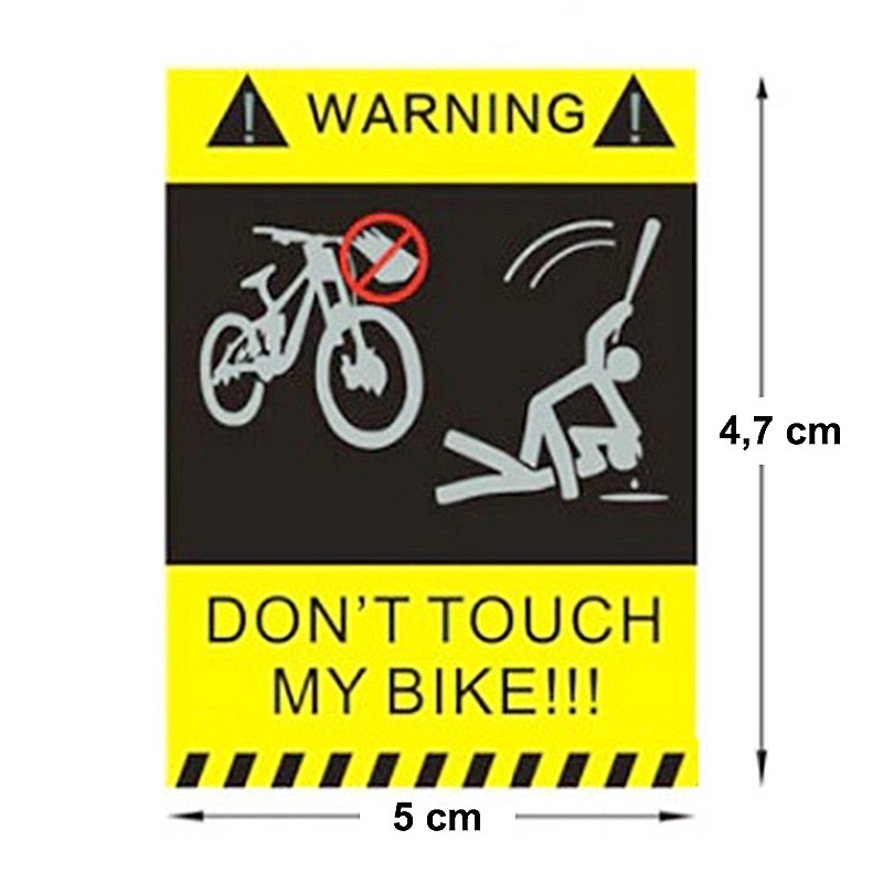 Vélo Original Autocollant De Cadre Vélo VTT 3D Résistant Aux Rayures 6 Vélo Original Autocollant De Cadre Vélo VTT 3D Résistant Aux Rayures – Image 4