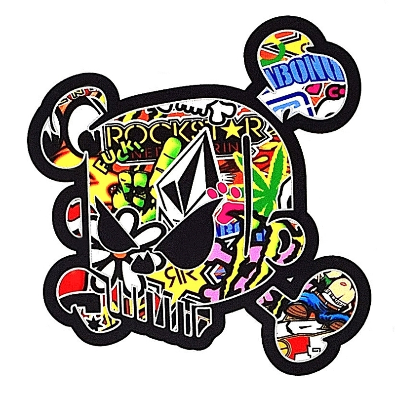 Vélo Original Autocollant Tête De Mort Pour Vélo 3 Vélo Original Autocollant Tête De Mort Pour Vélo