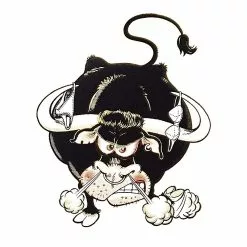 Vélo Original Autocollant Vache Furieuse Pour La Déco Du Vélo