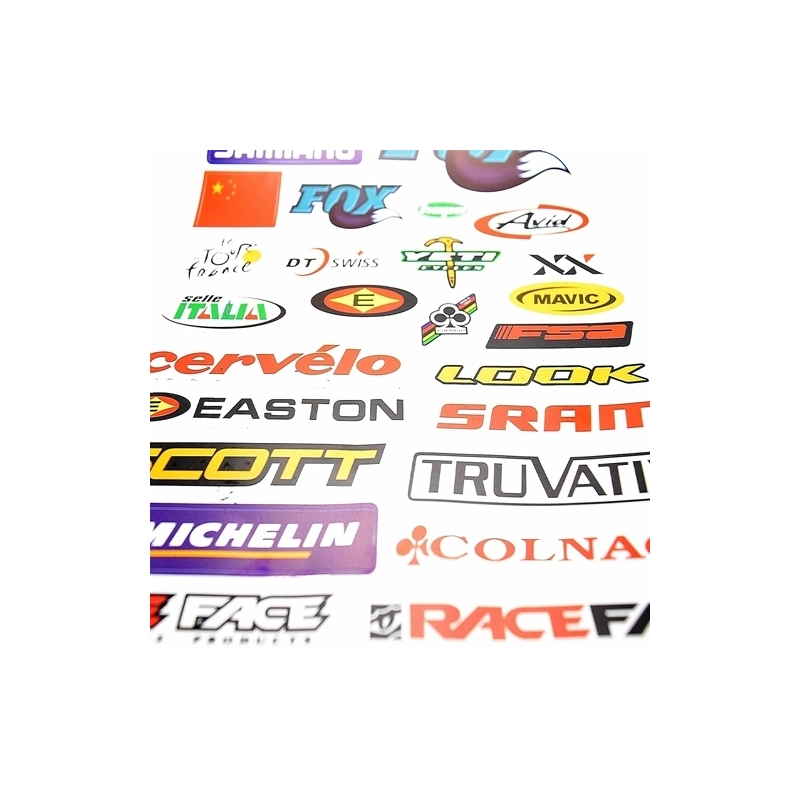 Vélo Original Autocollants En Planche Pour Vélo 5 Vélo Original Autocollants En Planche Pour Vélo – Image 3