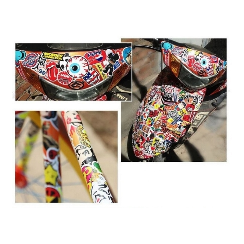 Vélo Original Autocollants En Planche Pour Vélo 6 Vélo Original Autocollants En Planche Pour Vélo – Image 4