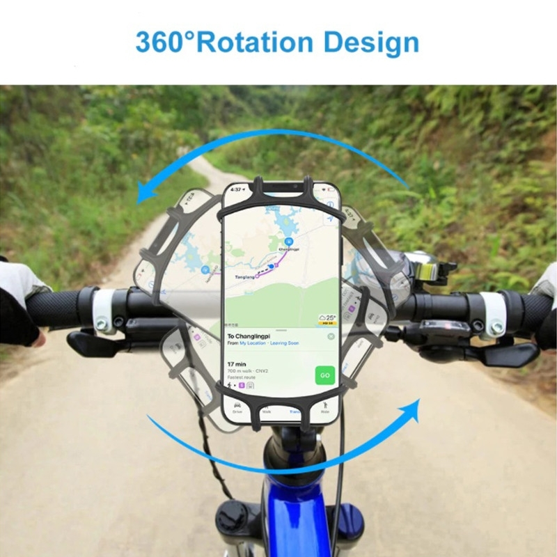 Vélo Original Base Caoutchouc Universel Smartphone Sur Guidon De Vélo 7 Vélo Original Base Caoutchouc Universel Smartphone Sur Guidon De Vélo – Image 5