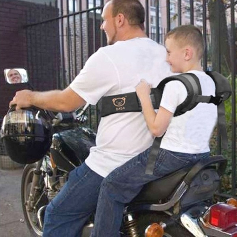 Funecobikes Ceinture De Sécurité Enfant Pour Vélo, Moto, Scooter 5 Funecobikes Ceinture De Sécurité Enfant Pour Vélo, Moto, Scooter – Image 3