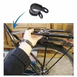 PORTE BAGAGE VÉLO Soldes Magasin -PORTE BAGAGE VÉLO Soldes Magasin collier de montage sur haubans velo 1