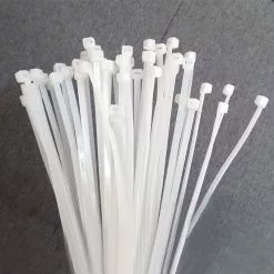 Collier De Serrage Flexible Noir Ou Blanc 4,5 X 350 Mm - Par 50 -PORTE BAGAGE VÉLO Soldes Magasin collier de serrage flexible noir ou blanc 45 x 350 mm par 50 2