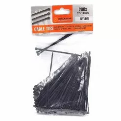 Silverline Collier De Serrage Nylon Noir Ou Blanc 100 X 2,5 Mm - Par 100 -PORTE BAGAGE VÉLO Soldes Magasin collier de serrage nylon noir ou blanc 100 x 25 mm par 100 4
