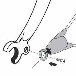 Connecteur Pour Sécurité ASR Sur Garde Boue Bluemels SKS 9 Connecteur Pour Sécurité ASR Sur Garde Boue Bluemels SKS -PORTE BAGAGE VÉLO Soldes Magasin connecteur pour securite asr sur garde boue bluemels sks 3