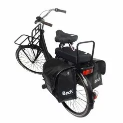 Coussin Noir Hooodie Big Pour Porte Bagage De Vélo