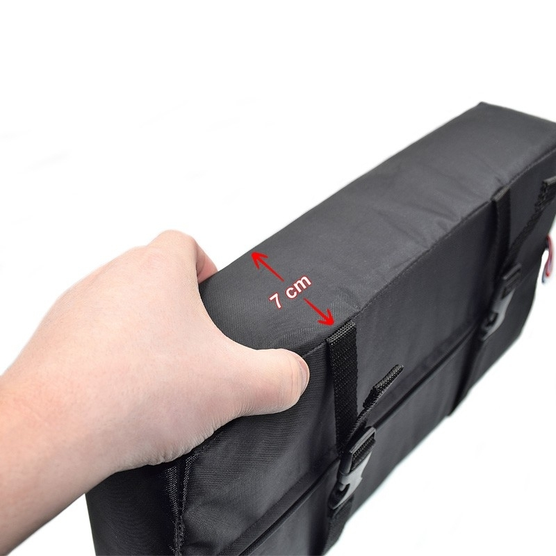 Coussin Noir Hooodie Big Pour Porte Bagage De Vélo 7 Coussin Noir Hooodie Big Pour Porte Bagage De Vélo – Image 5