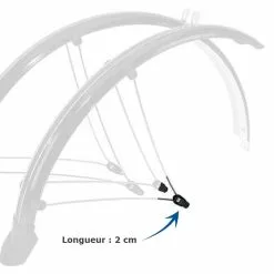 Messingschlager Embout De Tringle Ajustable Pour Garde Boue