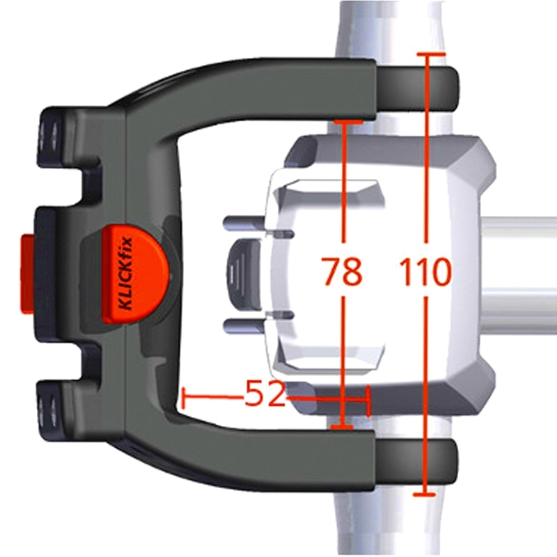 Fixation Pour Guidon De Vélo à Assistance électrique - KLICKFIX 5 Fixation Pour Guidon De Vélo à Assistance électrique - KLICKFIX – Image 3