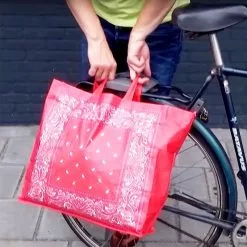 Fixation Pour Sac De Course Sur Vélo Hook'd -PORTE BAGAGE VÉLO Soldes Magasin fixation pour sac de course sur velo hook d 3