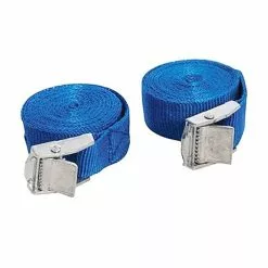 Silverline Jeu De 2 Sangles à Boucle Pour Porte-bagages Et Remorque Vélo