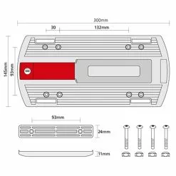 KLICKfix GTA K0208 Support Sur Porte-bagages Vélo -PORTE BAGAGE VÉLO Soldes Magasin klickfix gta k0208 support sur porte bagages velo 2