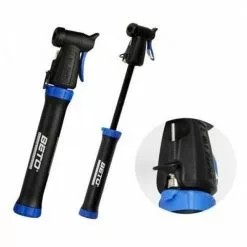 BETO Mini Pompe De Vélo Double Coups -PORTE BAGAGE VÉLO Soldes Magasin mini pompe de velo double coups 2