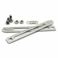 ARCADE Patte Latérale Plate Acier Pour Porte Bagage Vélo - Paire