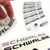 Planche De 6 Stickers Vélo Autocollant SCHWALBE -PORTE BAGAGE VÉLO Soldes Magasin planche de 6 stickers velo autocollant schwalbe