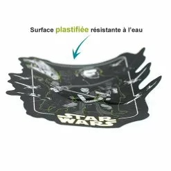Funecobikes Pochette 50 Autocollants STARS WARS Pour Enfant à Vélo -PORTE BAGAGE VÉLO Soldes Magasin pochette 50 autocollants stars wars pour enfant a velo 2