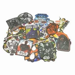Funecobikes Pochette 50 Autocollants STARS WARS Pour Enfant à Vélo