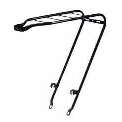 Steco Porte-bagages Arrière Classique Noir Pour Vélo 28 Pouces