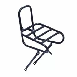 Steco Porte-Bagages Avant Smooth 28 Pouces 25 Cm Mat Noir