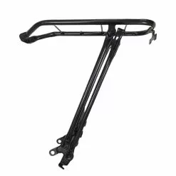 Porte-Bagages Tour 28 Pouces Avec Béquille Mat Noir Steco -PORTE BAGAGE VÉLO Soldes Magasin porte bagages tour 28 pouces avec bequille mat noir steco 2