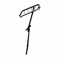 Porte-Bagages Tour 28 Pouces Avec Béquille Mat Noir Steco -PORTE BAGAGE VÉLO Soldes Magasin porte bagages tour 28 pouces avec bequille mat noir steco 3