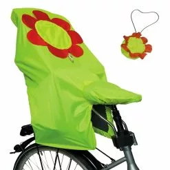 Funecobikes Protection Pluie 2 En 1 Selle Et Siège Enfant Fleurs Lunari