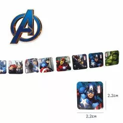 Rouleau De 200 Stickers AVENGERS Pour La Décoration Des Enfants à Vélo 8 Rouleau De 200 Stickers AVENGERS Pour La Décoration Des Enfants à Vélo -PORTE BAGAGE VÉLO Soldes Magasin rouleau de 200 stickers avengers pour la decoration des enfants a velo 2