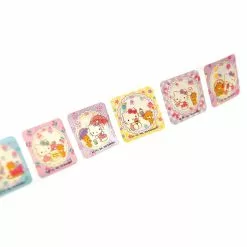 Rouleau De 200 Stickers HELLO KITTY Pour Petite Fille à Vélo -PORTE BAGAGE VÉLO Soldes Magasin rouleau de 200 stickers hello kitty pour petite fille a velo 3