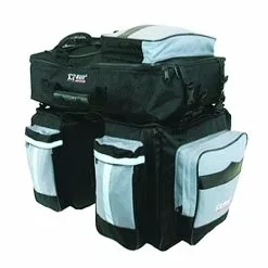 M-Wave Sacoche Arrière Triple Pour Vélo