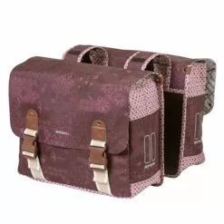 Sacoche Vélo Double Rouge Vintage 35L Boheme Basil