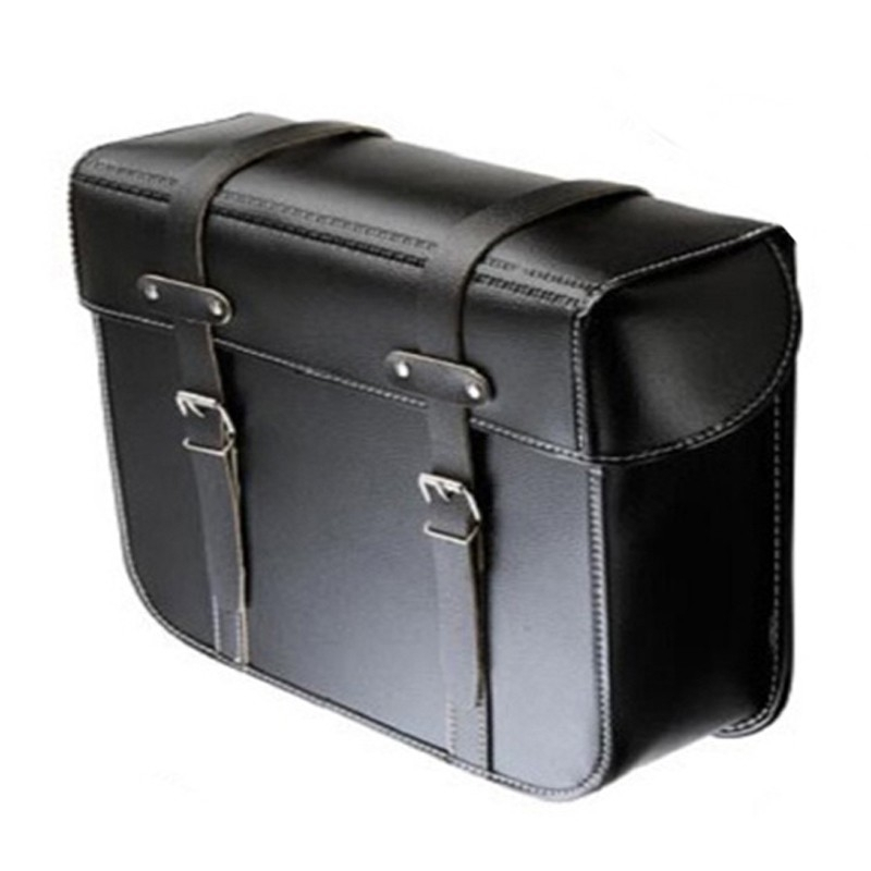 Funecobikes Sacoche Vintage Noir à Courroies Pour Ancien Vélo 6 Funecobikes Sacoche Vintage Noir à Courroies Pour Ancien Vélo – Image 4