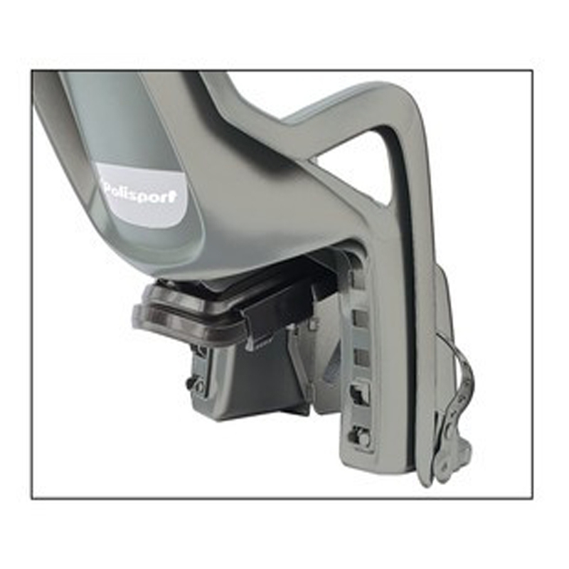 Siège Enfant Polisport Groovy Maxi Cfs Gris Foncé/argent Sur Porte-bagages 6 Siège Enfant Polisport Groovy Maxi Cfs Gris Foncé/argent Sur Porte-bagages – Image 4