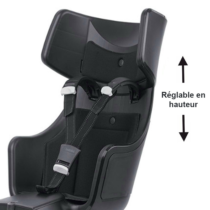 Siège Enfant Vélo Arrière Bobike Exclusive Tour Noir 4 Siège Enfant Vélo Arrière Bobike Exclusive Tour Noir – Image 2