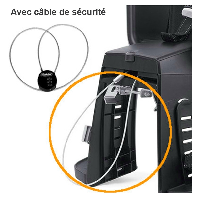 Siège Enfant Vélo Arrière Bobike Exclusive Tour Noir 5 Siège Enfant Vélo Arrière Bobike Exclusive Tour Noir – Image 3