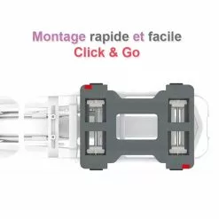 Siège Vélo Enfant Avant Urban Iki Marron -PORTE BAGAGE VÉLO Soldes Magasin siege velo enfant avant urban iki marron 4