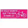 Garé Comme Une Merde Sticker Ce Sigle Signifie Que T'as Rien à Faire Là 2 Garé Comme Une Merde Sticker Ce Sigle Signifie Que T'as Rien à Faire Là -PORTE BAGAGE VÉLO Soldes Magasin sticker ce sigle signifie que t as rien a faire la
