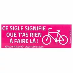 Garé Comme Une Merde Sticker Ce Sigle Signifie Que T'as Rien à Faire Là