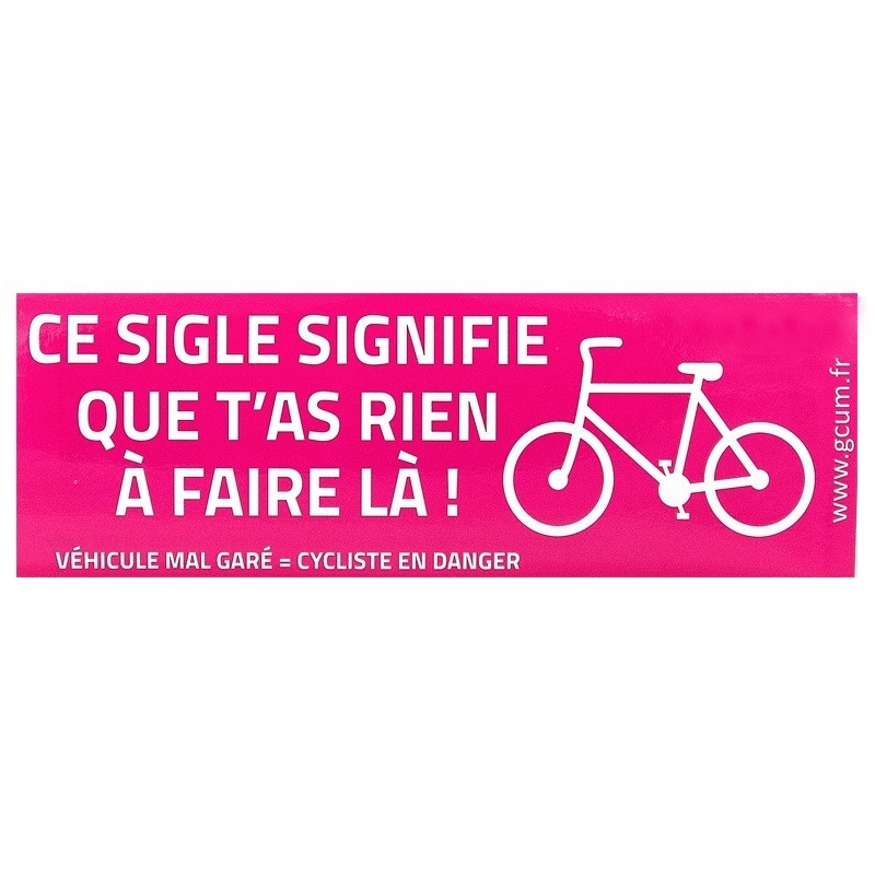 Garé Comme Une Merde Sticker Ce Sigle Signifie Que T'as Rien à Faire Là 3 Garé Comme Une Merde Sticker Ce Sigle Signifie Que T'as Rien à Faire Là