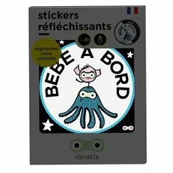 Sticker Réfléchissant Autocollant Vélo Rainette -PORTE BAGAGE VÉLO Soldes Magasin sticker reflechissant autocollant velo rainette 4