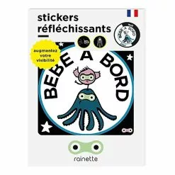 Sticker Réfléchissant Autocollant Vélo Rainette -PORTE BAGAGE VÉLO Soldes Magasin sticker reflechissant autocollant velo rainette 5