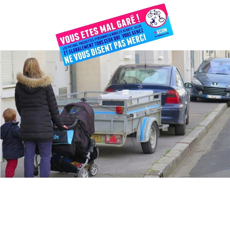 Garé Comme Une Merde Sticker Vous êtes Mal Garé Pour Tous 5 Garé Comme Une Merde Sticker Vous êtes Mal Garé Pour Tous – Image 3