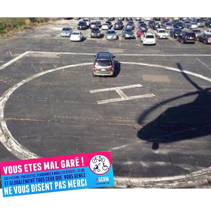 Garé Comme Une Merde Sticker Vous êtes Mal Garé Pour Tous 6 Garé Comme Une Merde Sticker Vous êtes Mal Garé Pour Tous – Image 4