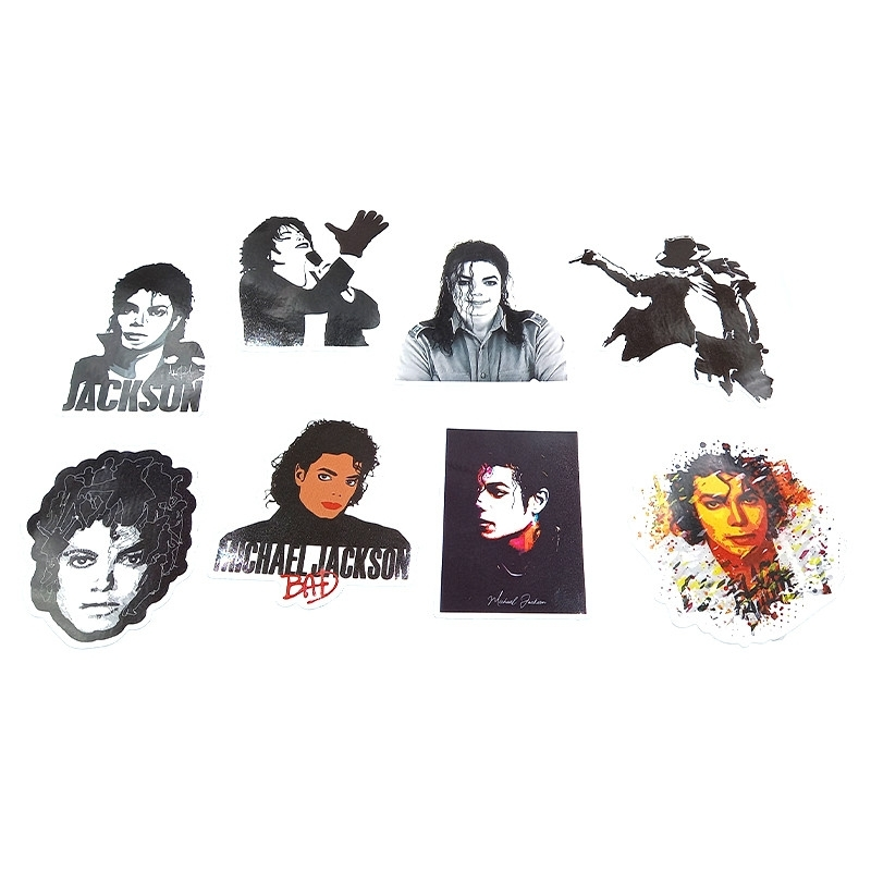 Vélo Original Stickers Michael Jackson Pour Décoration Sur Cadre Vélo 4 Vélo Original Stickers Michael Jackson Pour Décoration Sur Cadre Vélo – Image 2